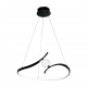 Perla lampa wisząca 34W LED 2200lm 4000K czarna ML1177 Milagro