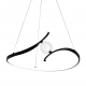 Perla lampa wisząca 34W LED 2200lm 4000K czarna ML1177