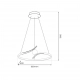 Perla lampa wisząca 34W LED 2200lm 4000K czarna ML1177