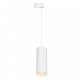 Pipe lampa wisząca do szynoprzewodu 1XGU10 biała ML2125