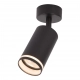 Pipe Ring lampa sufitowa 1XGU10 czarna ML2067 Milagro