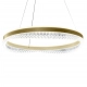 Preciosa lampa wisząca 52W LED 3400lm 4000K złota ML0999