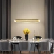 Preciosa lampa wisząca 45W LED 3600lm 4000K złota ML1868