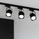 Quber reflektor do szynoprzewodu 1F 1XE27 czarna ML2274