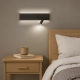 Resort Right kinkiet 10W, 3W LED 1040lm 4000K czarny ML1568