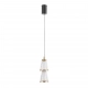 Sansa lampa wisząca 5W LED 300lm 4000K czarna, mosiądz ML1820