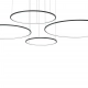 Saturno lampa wisząca 120W LED 5400lm 4000K czarna ML0848