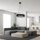 Soho lampa wisząca 24W LED 720lm 3000K czarna ML6157