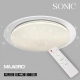 Sonic lampa sufitowa 100W LED 8000lm CCT 3000K-6000K biała ML6411
