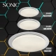 Sonic lampa sufitowa 100W LED 8000lm CCT 3000K-6000K biała ML6411
