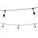 Summer Time girlanda IP44 10xE27 2200lm czarna EKG2291