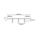 Summer Time girlanda IP44 10xE27 2200lm czarna EKG2291