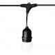 Summer Time girlanda IP44 10xE27 3000lm czarna EKG2292