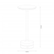 Tavolo lampka nocna 2.5W LED 250lm CCT 3000K-6000K czarna ML2269