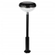 Tom lampa solarna stojąca IP44 0.1W LED RGB czarna EKO1452 Milagro