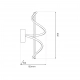 Twist kinkiet 12W LED 700lm 4000K czarny ML1058