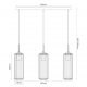 Vesta lampa wisząca 3xE27 złota ML1804