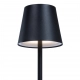 Virgin lampka biurkowa IP44 3W LED 200lm CCT 3000K, 4000K, 5000K czarna EK1704