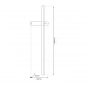 Vision kinkiet 12W LED 1280lm 3000K czarny ML1008