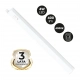 Vito lampa sufitowa 4W LED 400lm 4000K biała EK1496 Milagro