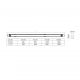 Vito lampa sufitowa 16W LED 1600lm 4000K biała EK1499