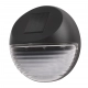 Wall kinkiet solarny IP44 0.06W LED 2lm 6000K czarny EKO0606 Milagro