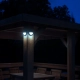 Wall kinkiet solarny IP44 0.06W LED 2lm 6000K czarny EKO0606