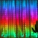 Wizard Kulka kurtyna 10W LED RGB biała EK1390