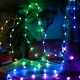 Wizard Kulka kurtyna 10W LED RGB biała EK1390