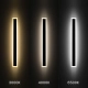 Wow kinkiet IP54 25W LED 2750lm CCT 3000K, 4000K, 6500K czarny ML1724