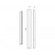 Wow kinkiet IP54 25W LED 2750lm CCT 3000K, 4000K, 6500K czarny ML1724