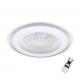 Zephyr lampa sufitowa wentylator 48W LED CCT 3000K-6000K srebrny ML1515 Milagro