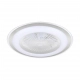 Zephyr lampa sufitowa wentylator 48W LED CCT 3000K-6000K srebrny ML1515