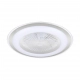Zephyr lampa sufitowa wentylator 48W LED CCT 3000K-6000K srebrny ML1515