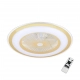 Zephyr lampa sufitowa wentylator 48W LED CCT 3000K-6000K złoty ML1517 Milagro