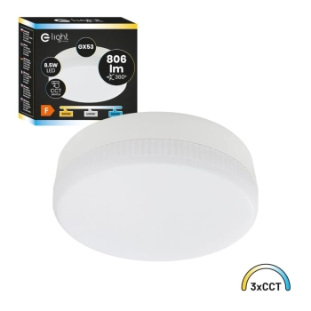 Żarówka LED  GX53 8,5W 806lm CCT EKZA2463