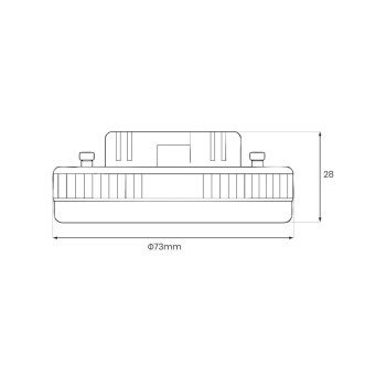 Żarówka LED  GX53 8,5W 806lm CCT EKZA2463