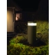 Stavanger lampa stojąca 500mm E27 IP65 grafitowa/aluminium 1246