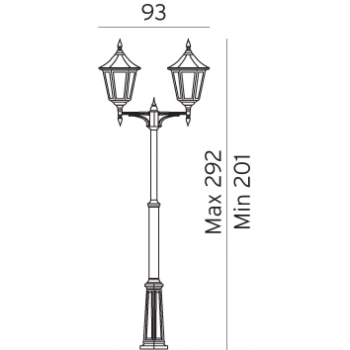 Modena Big 382 zielona patyna