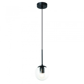 Bao I Nero Claro lampa wisząca E27 czarna Orlicki Design