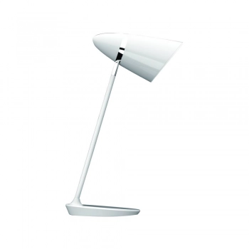 Elmo Tavolo Bianco lampka stołowa E27 biała Orlicki Design