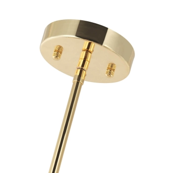 Stanza Gold Nero M lampa wisząca E27 złota