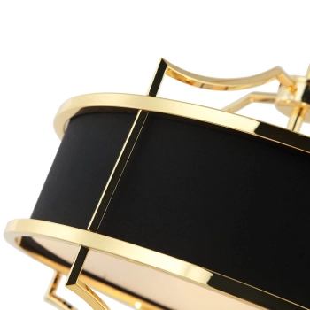 Stesso Gold Nero S lampa wisząca E27 złota