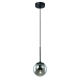 Bao I Nero Fume lampa wisząca E27 czarna Orlicki Design