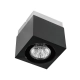 Cubo Nero lampa sufitowa GU10 czarna Orlicki Design