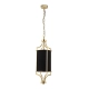 Lunga Gold Nero lampa wisząca E27 złota Orlicki Design