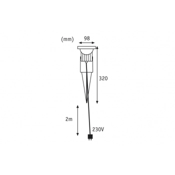 Special Garden Spot IP65 max.1x28W Alu 937.51