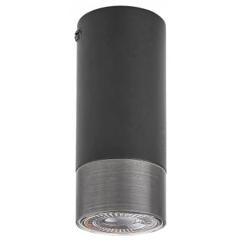 Zircon lampa sufitowa 1xGU10 PAR16 5074 czarna Rabalux