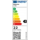 Rasmus lampa sufitowa Smart LED 22W 2000lm 2290 srebrna