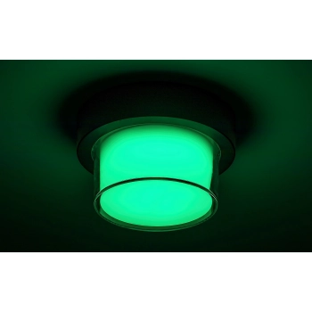 Durde lampa sufitowa IP54 LED 10W 780lm 7246 czarna